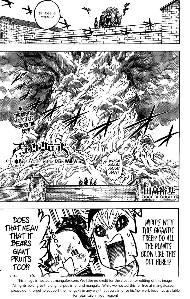 Black Clover Vol.09 Chapter 077 page 2