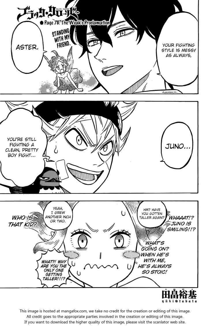 Black Clover Vol.09 Chapter 078 page 2