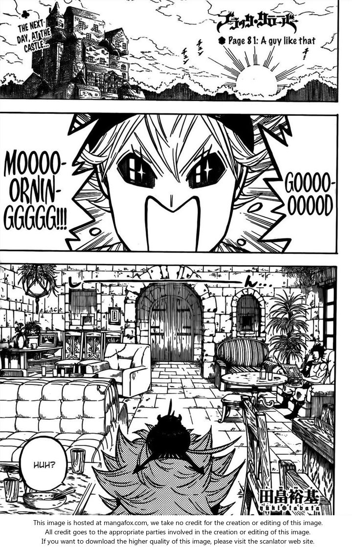 Black Clover Vol.10 Chapter 081 page 1
