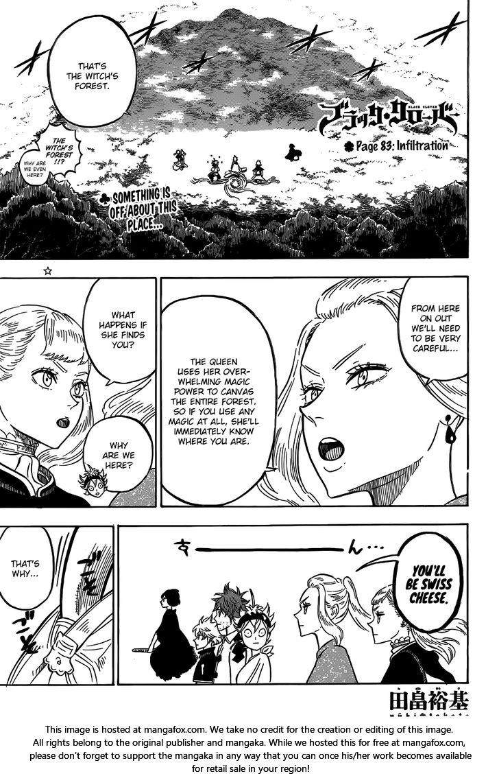 Black Clover Vol.10 Chapter 083 page 1