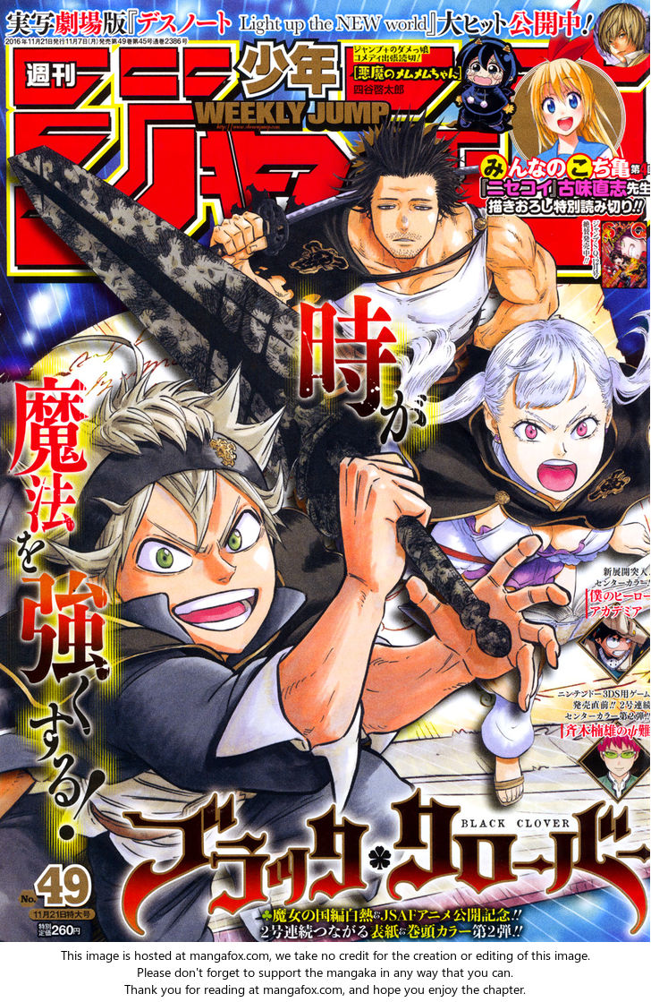 Black Clover Vol.10 Chapter 085 page 1