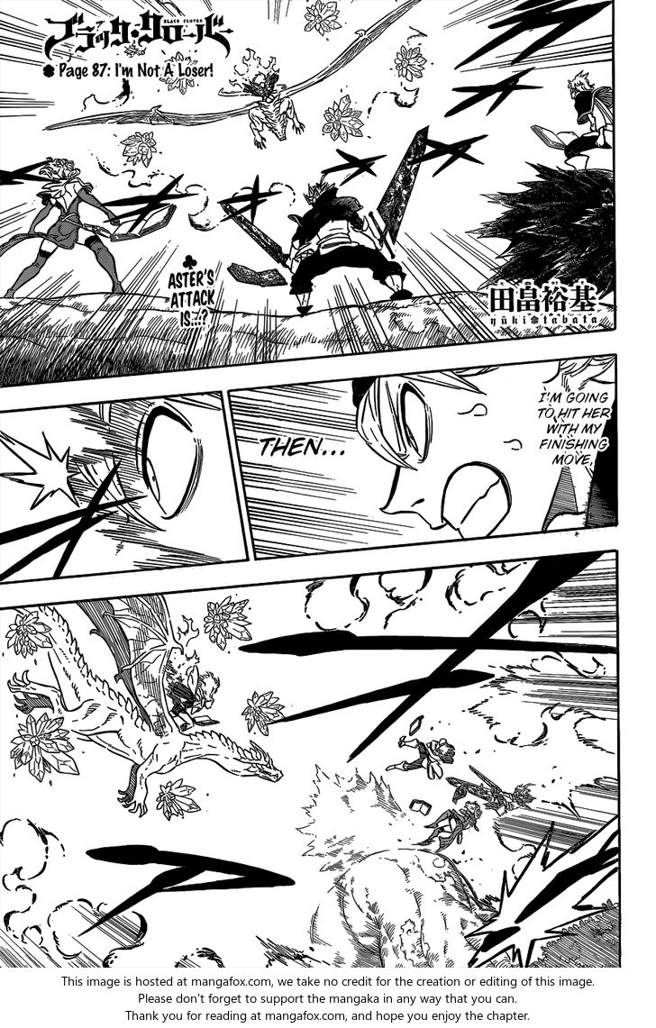 Black Clover Vol.10 Chapter 087 page 1