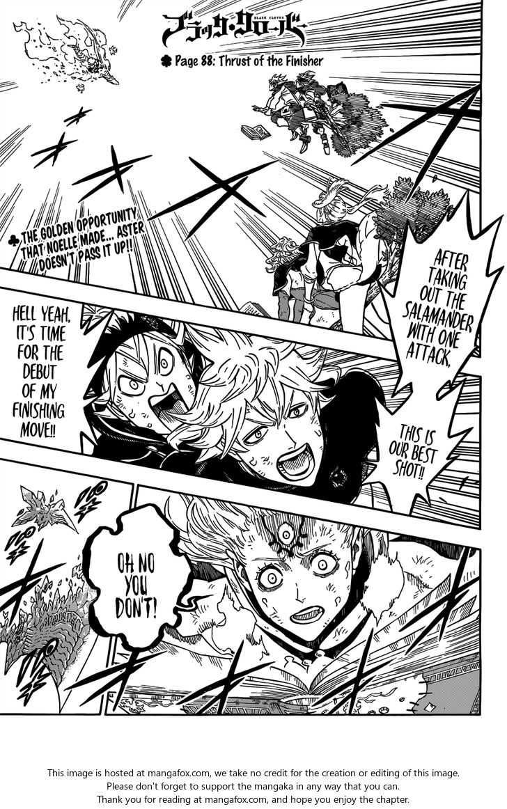 Black Clover Vol.10 Chapter 088 page 1