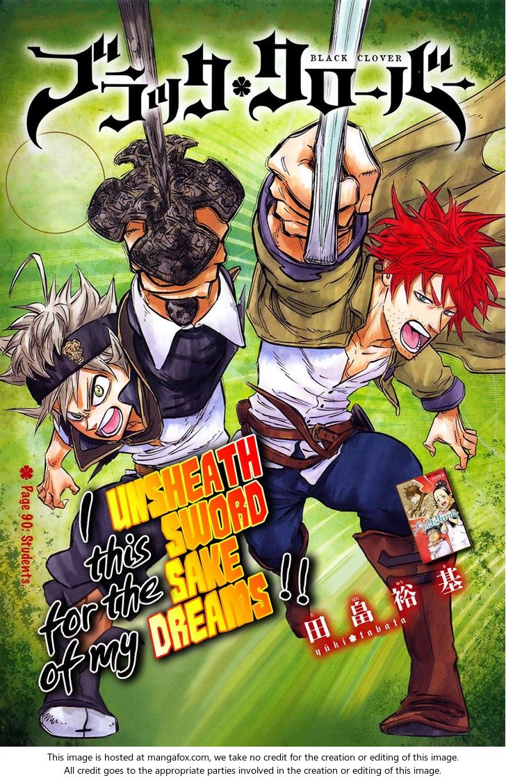 Black Clover Vol.10 Chapter 090 page 1