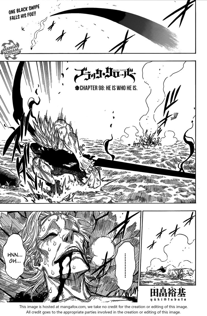 Black Clover Vol.TBD Chapter 098 page 1