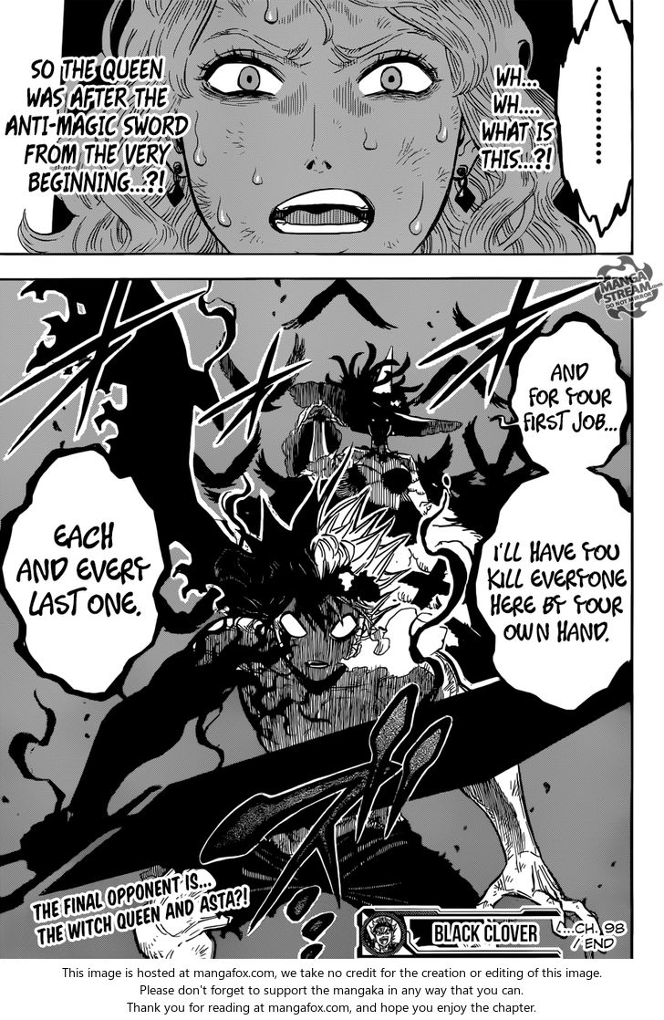 Black Clover Vol.TBD Chapter 098 page 19