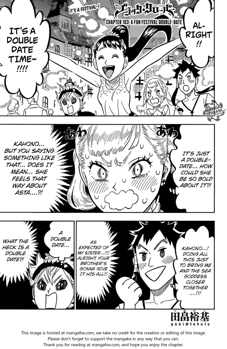 Black Clover Vol.TBD Chapter 103 page 1