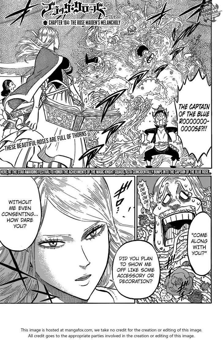 Black Clover Vol.TBD Chapter 104 page 1