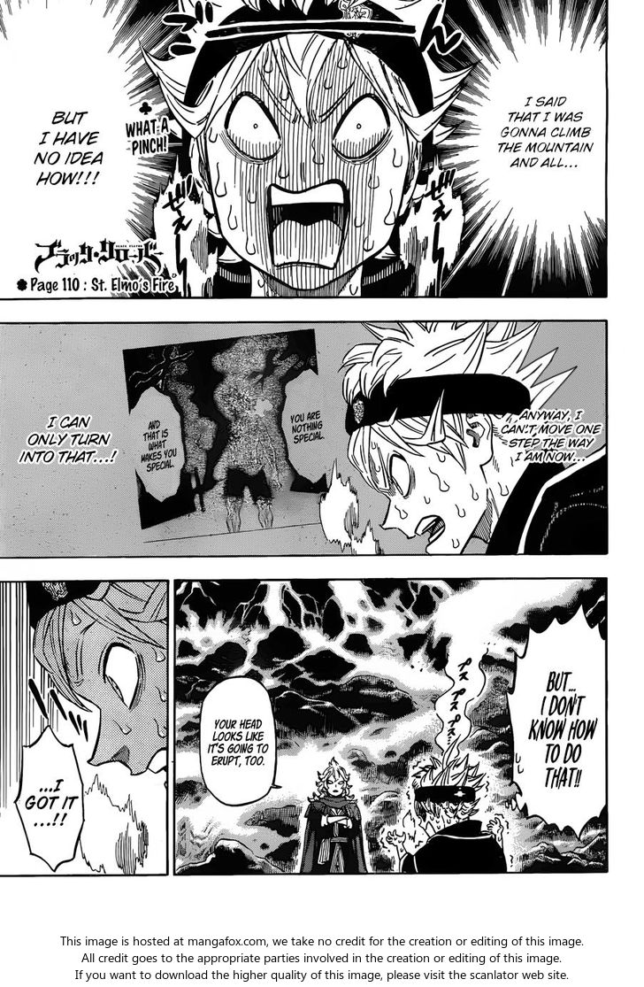 Black Clover Vol.TBD Chapter 110 page 1