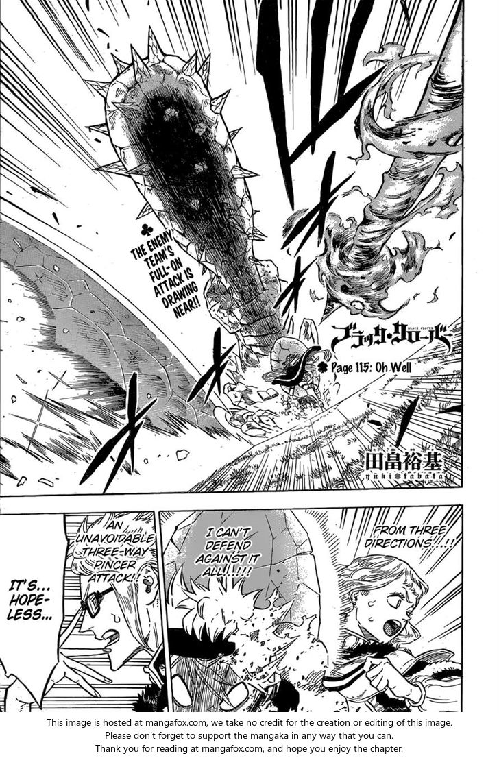 Black Clover Vol.TBD Chapter 115 page 1