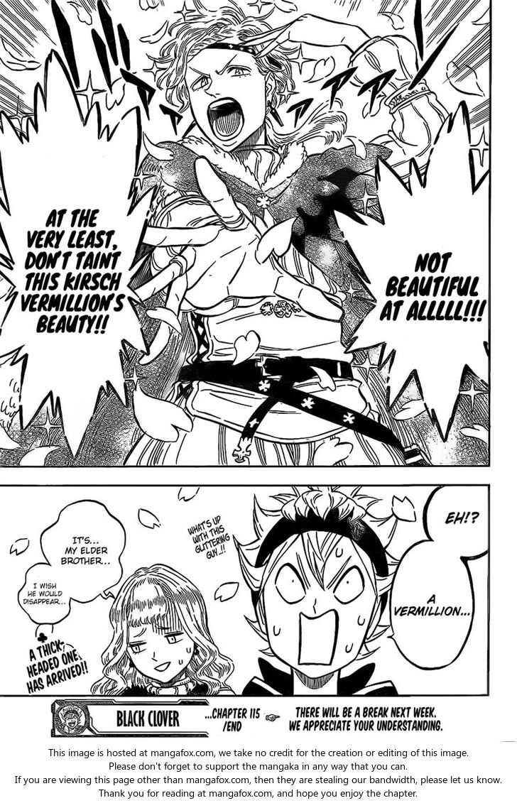Black Clover Vol.TBD Chapter 115 page 16