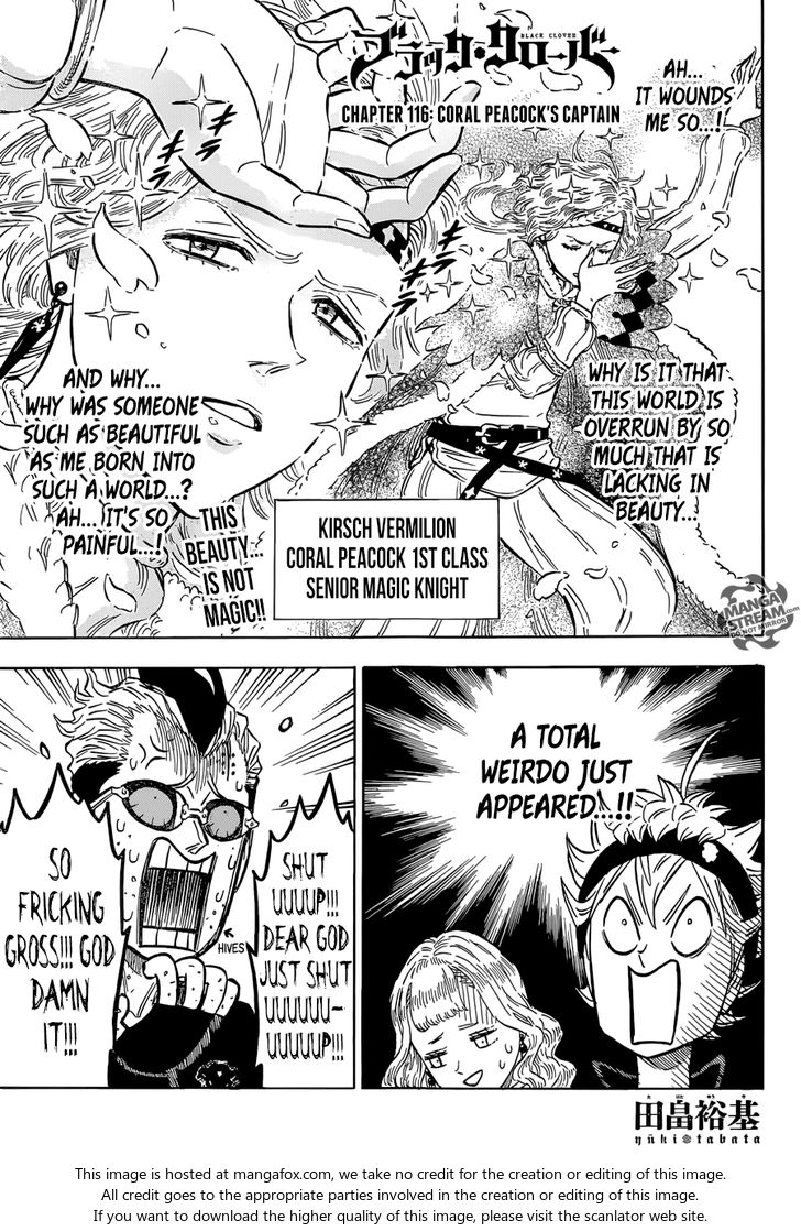 Black Clover Vol.TBD Chapter 116 page 1