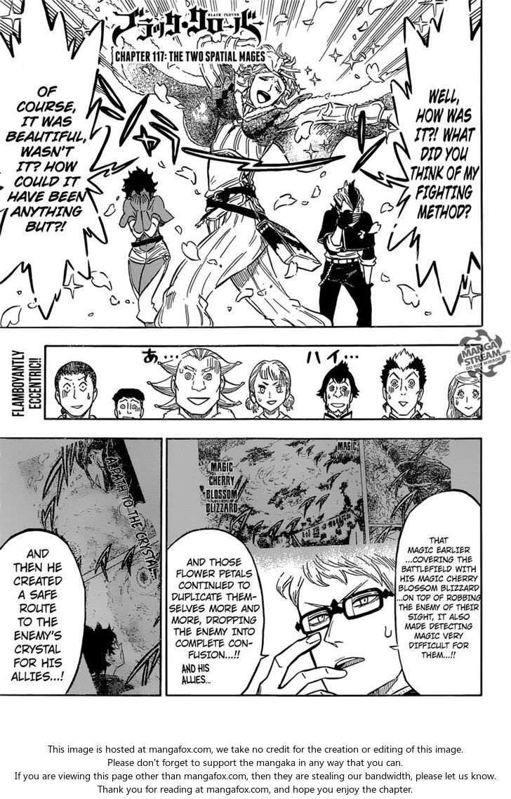 Black Clover Vol.TBD Chapter 117 page 1