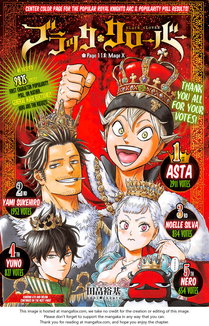 Black Clover Vol.TBD Chapter 118 page 2