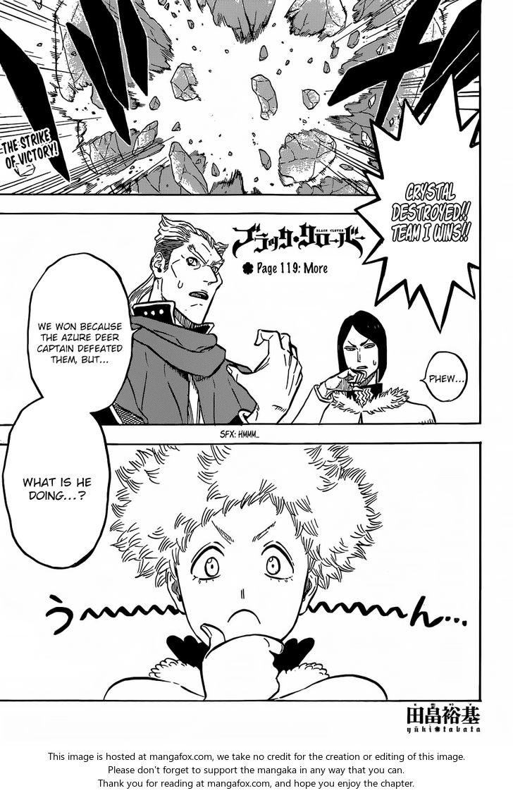Black Clover Vol.TBD Chapter 119 page 1