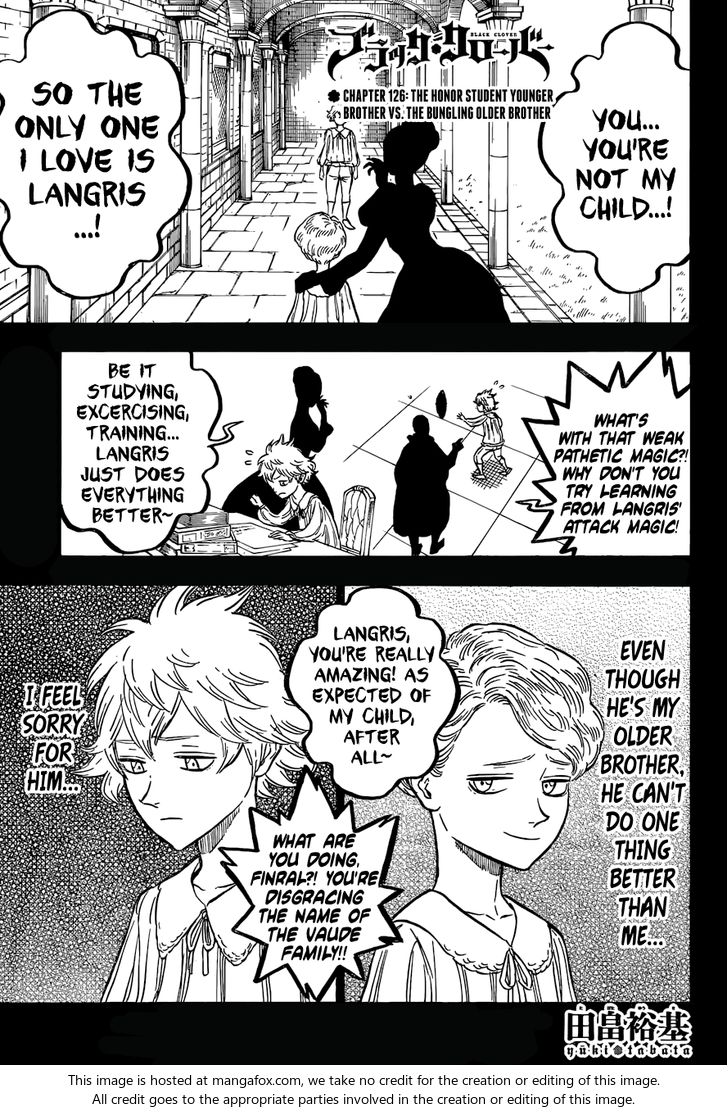 Black Clover Vol.TBD Chapter 126 page 1