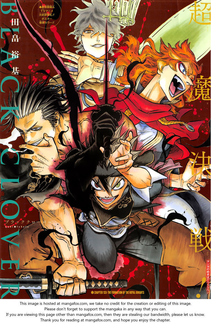 Black Clover Vol.TBD Chapter 133 page 4