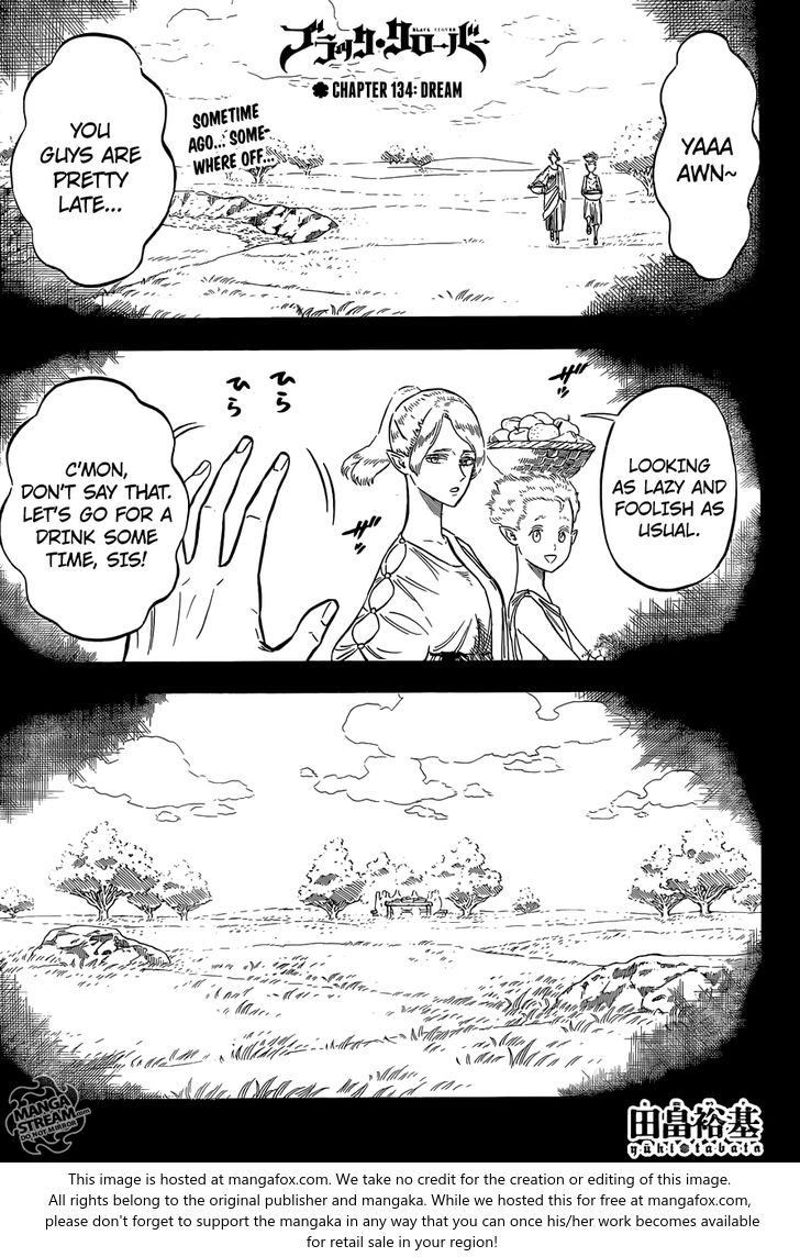 Black Clover Vol.TBD Chapter 134 page 1