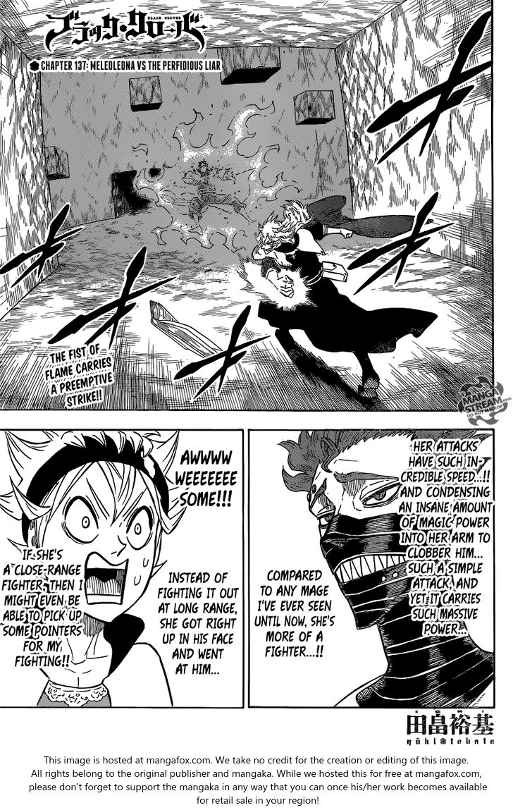Black Clover Vol.TBD Chapter 137 page 1