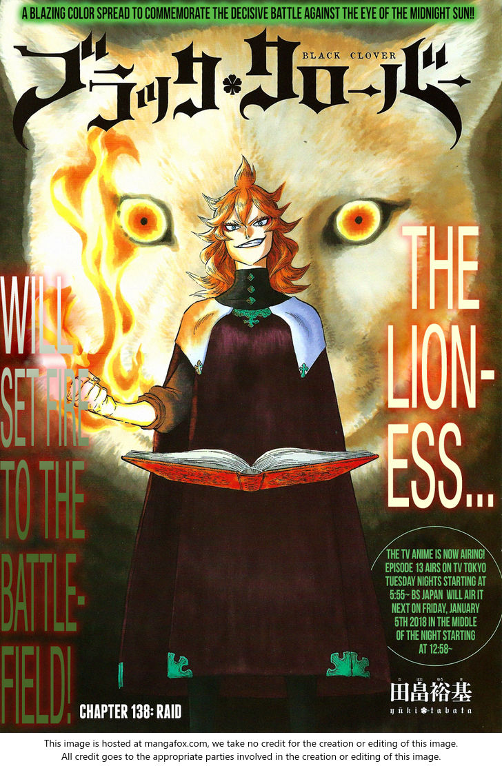 Black Clover Vol.TBD Chapter 138 page 1