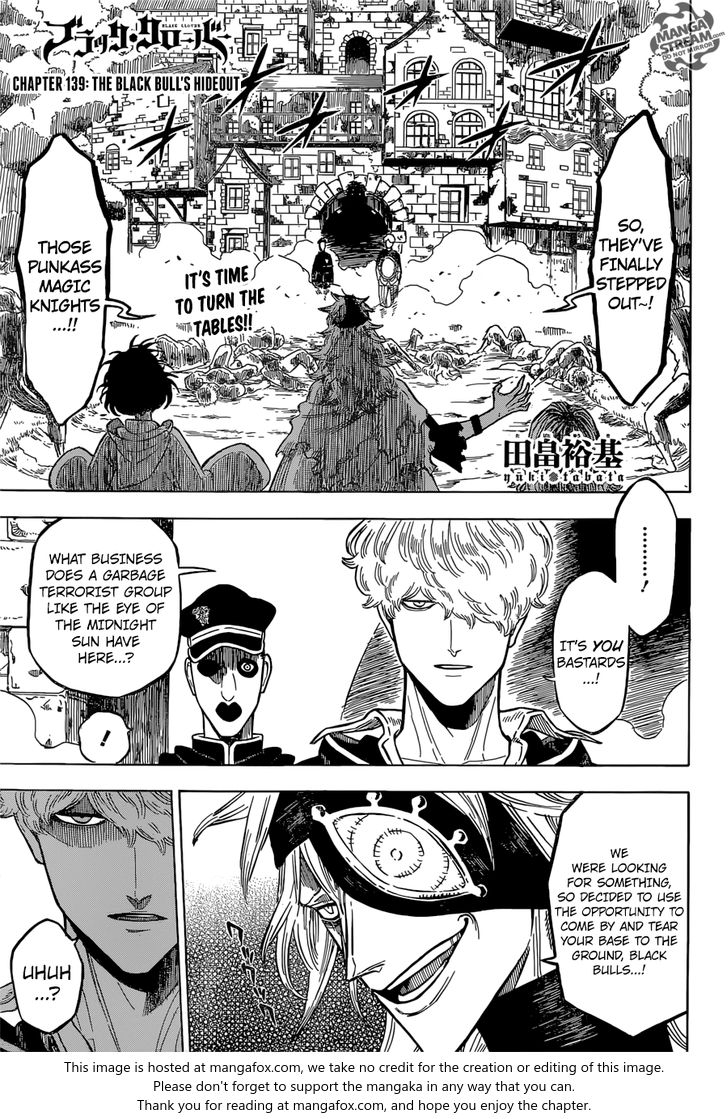Black Clover Vol.TBD Chapter 139 page 1