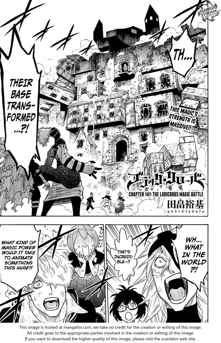 Black Clover Vol.TBD Chapter 141 page 1