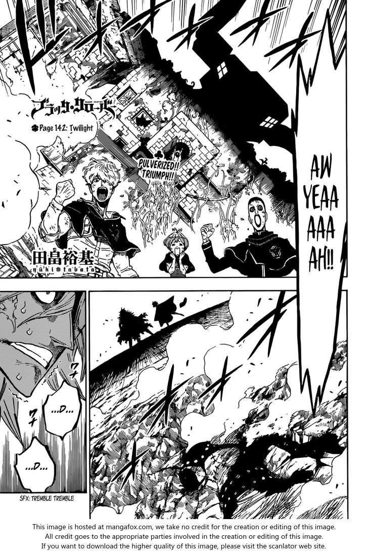 Black Clover Vol.TBD Chapter 142 page 1