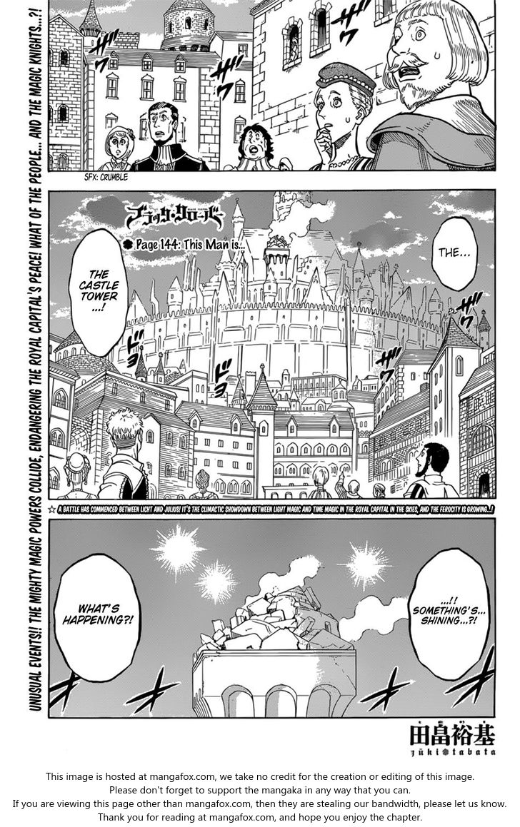 Black Clover Vol.TBD Chapter 144 page 1