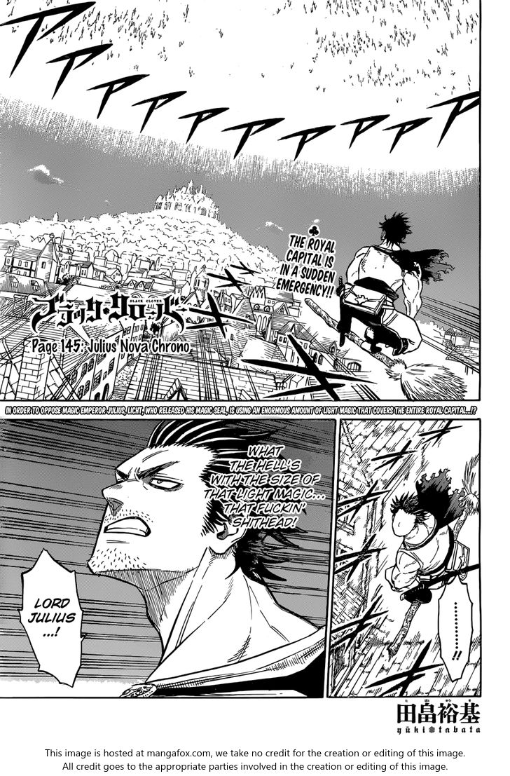 Black Clover Vol.TBD Chapter 145 page 1