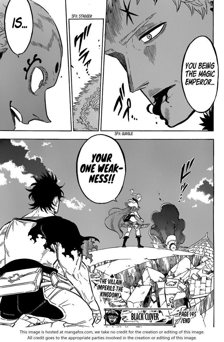 Black Clover Vol.TBD Chapter 145 page 16