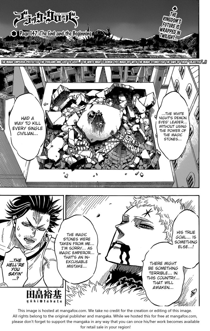 Black Clover Vol.TBD Chapter 147 page 1