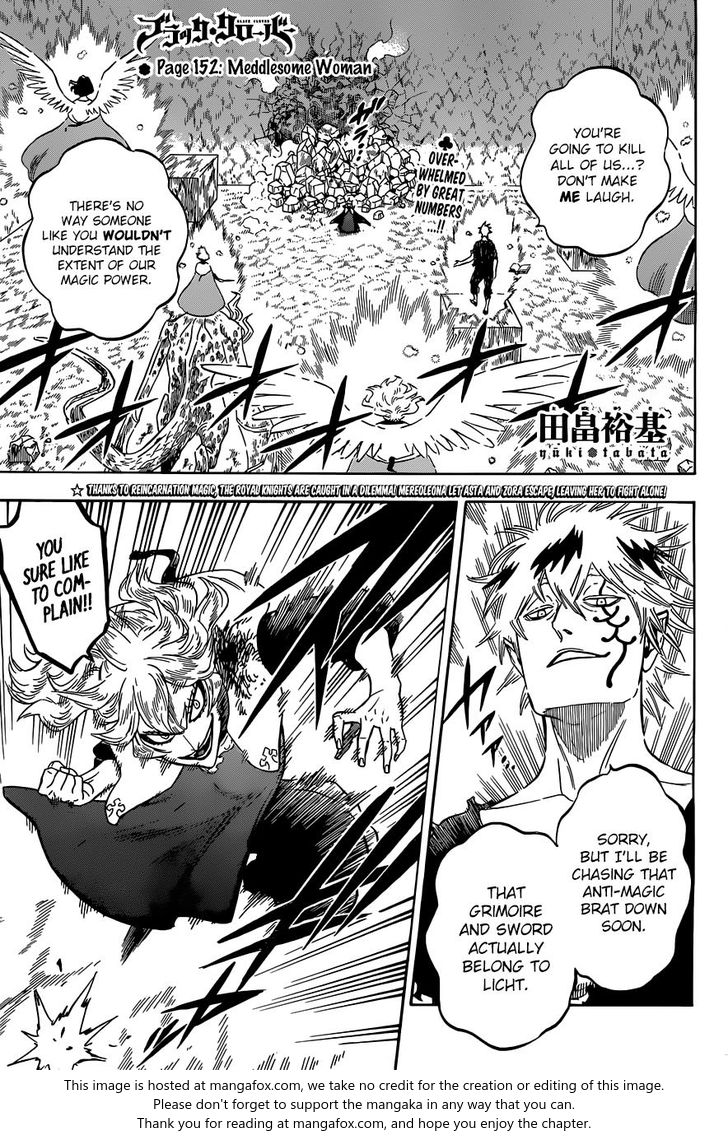 Black Clover Vol.TBD Chapter 152 page 1