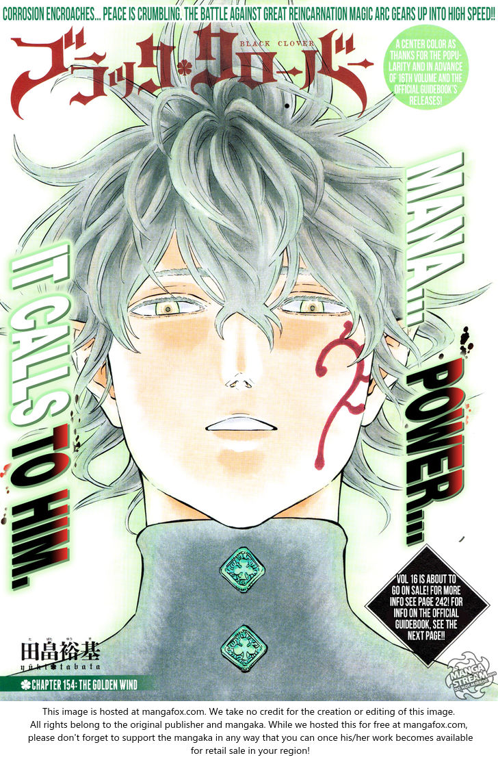 Black Clover Vol.TBD Chapter 154 page 1