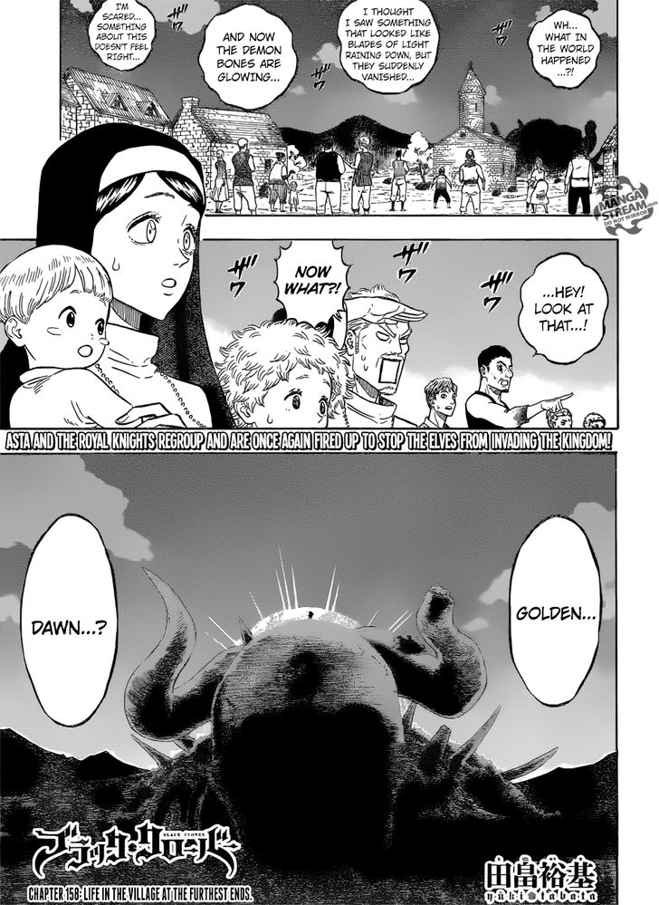 Black Clover Vol.TBD Chapter 158 page 1