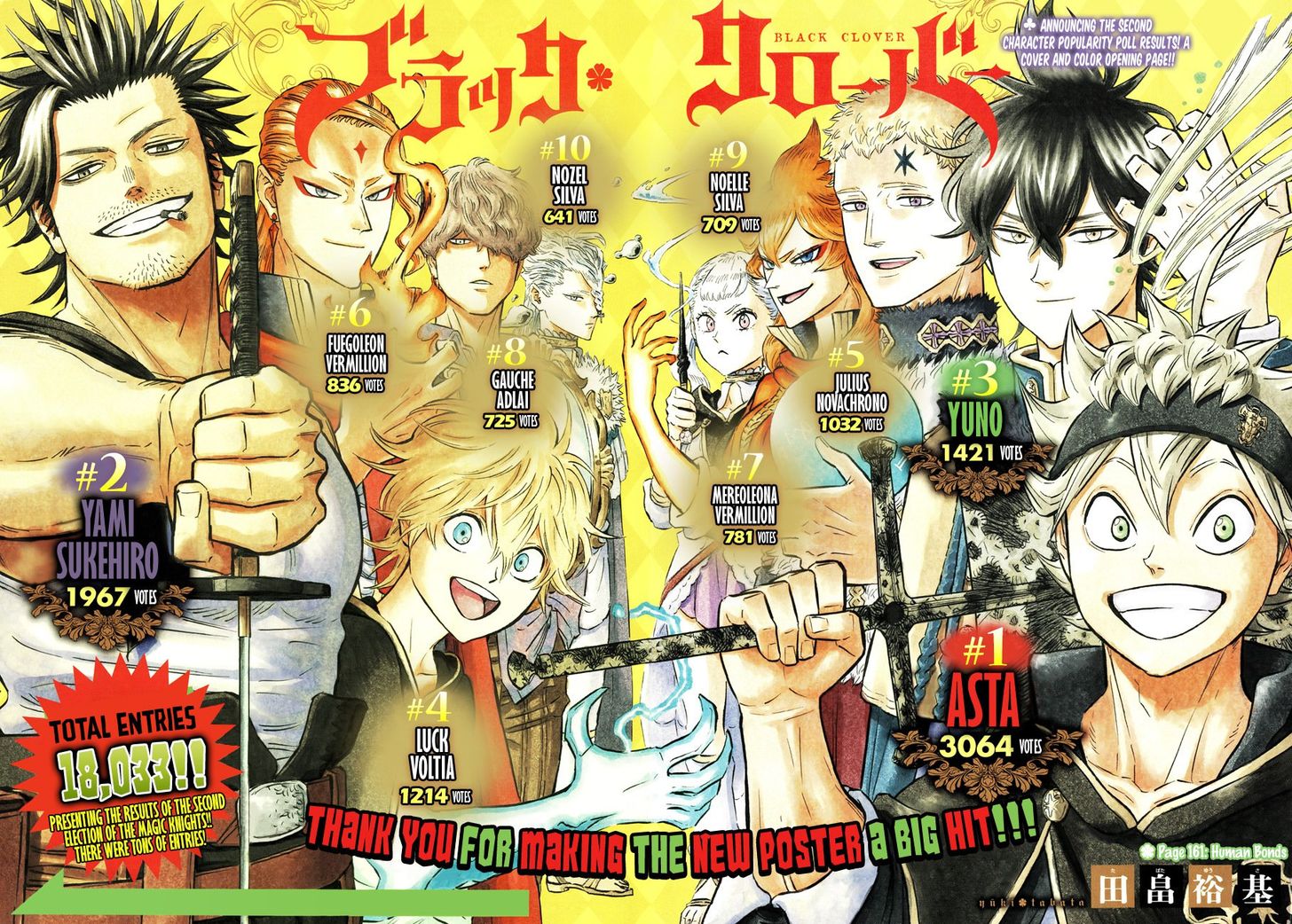 Black Clover Vol.TBD Chapter 161 page 3