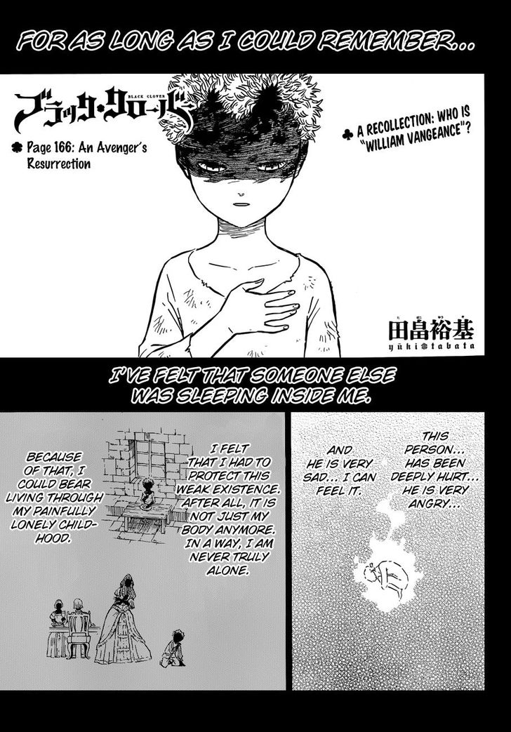 Black Clover Vol.TBD Chapter 166 page 1