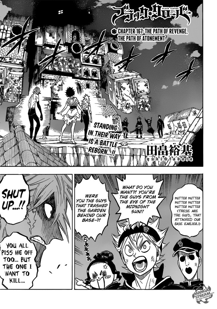 Black Clover Vol.TBD Chapter 167 page 1