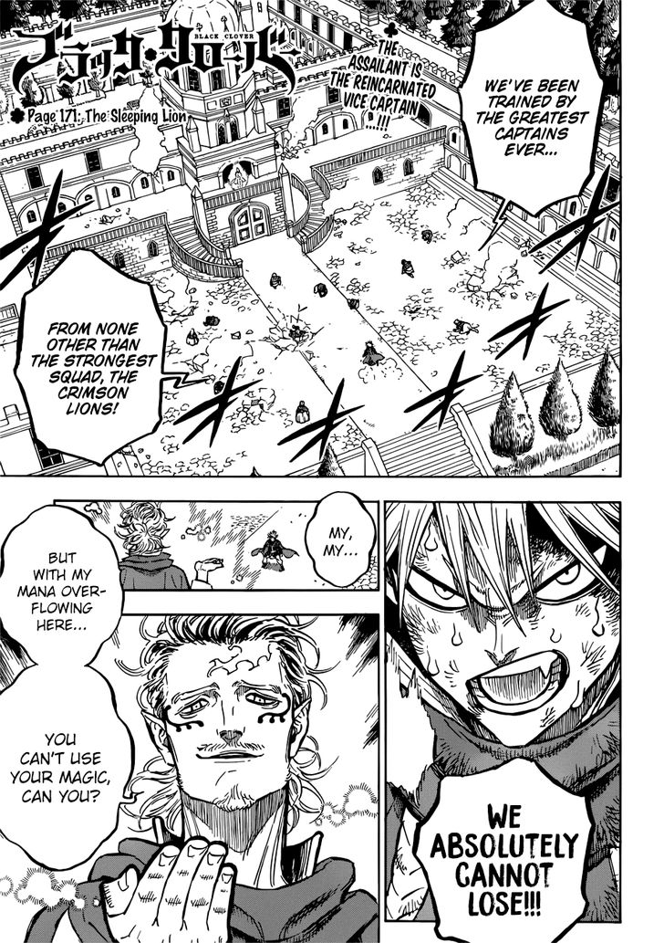 Black Clover Vol.TBD Chapter 171 page 1
