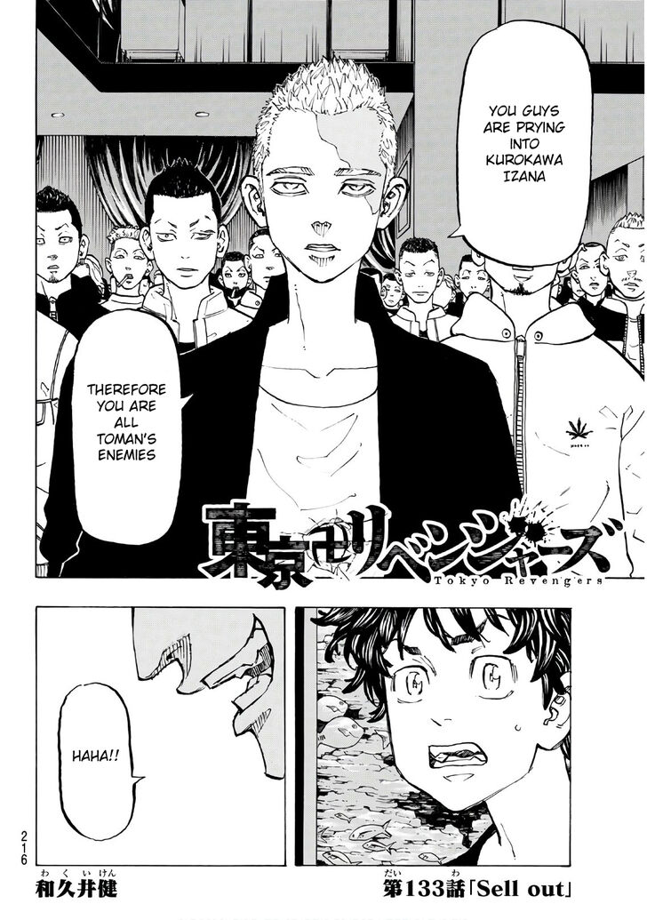 Tokyo Revengers Vol.15 Chapter 133 page 3