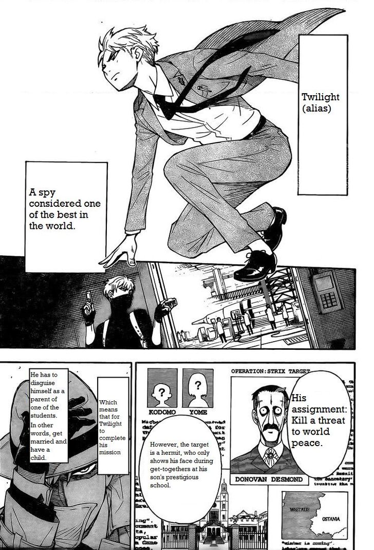 Spy X Family Chapter 001.1 page 3