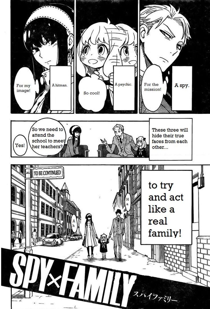 Spy X Family Chapter 001.1 page 6