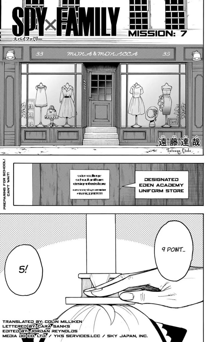 Spy X Family Chapter 007 page 2