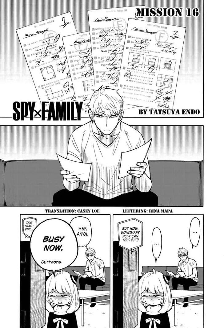 Spy X Family Chapter 016 page 1