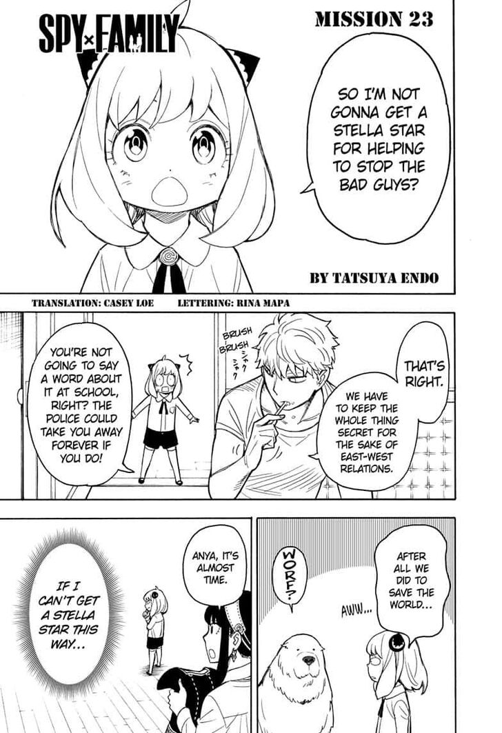 Spy X Family Chapter 023 page 1