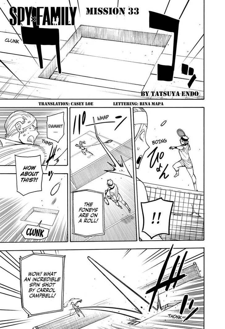 Spy X Family Chapter 033 page 1