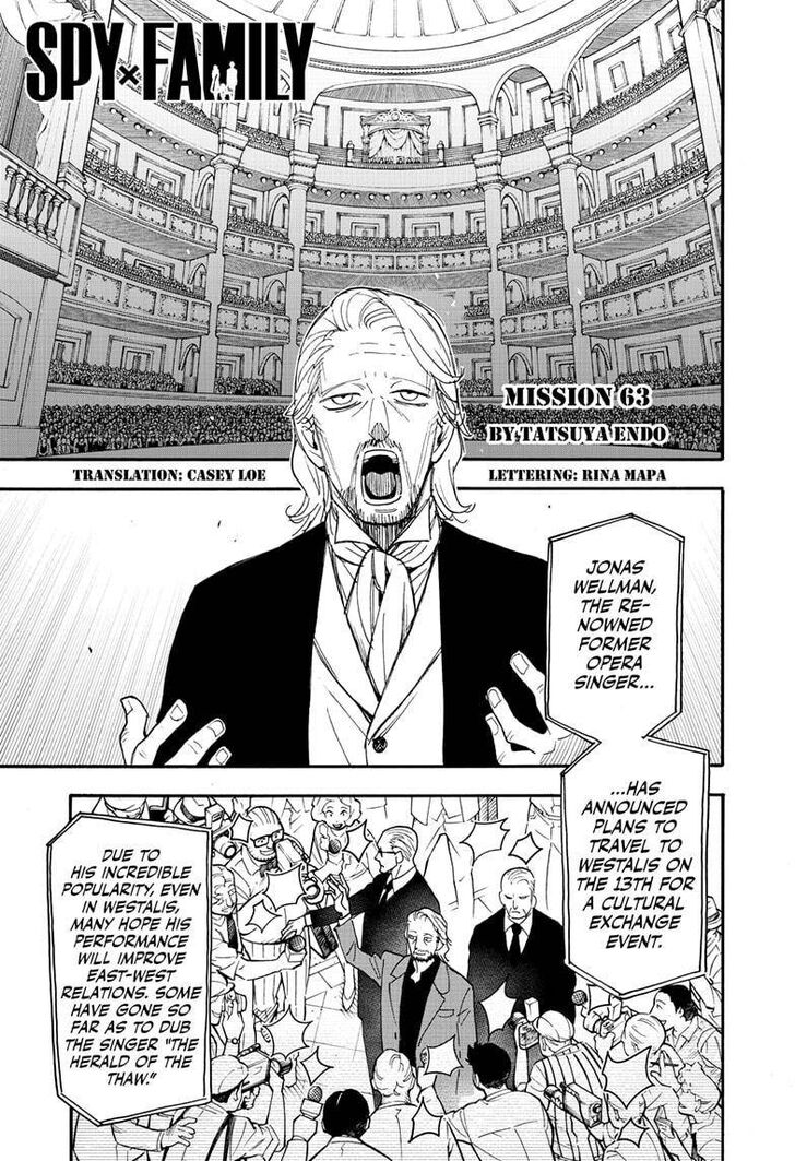 Spy X Family Chapter 063 page 1