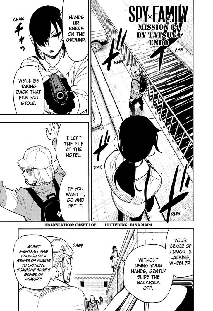 Spy X Family Chapter 084 page 1