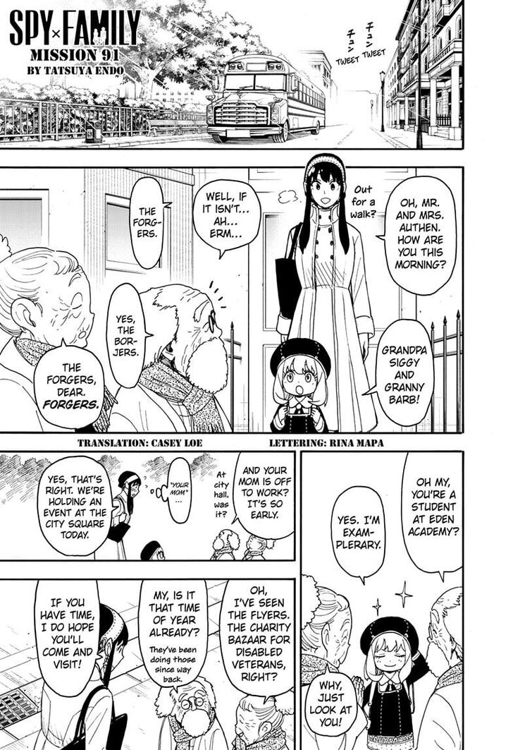 Spy X Family Chapter 091 page 1
