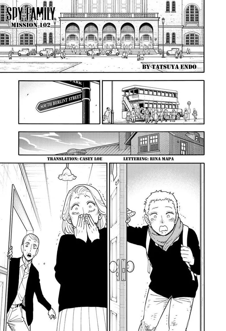 Spy X Family Chapter 102 page 1