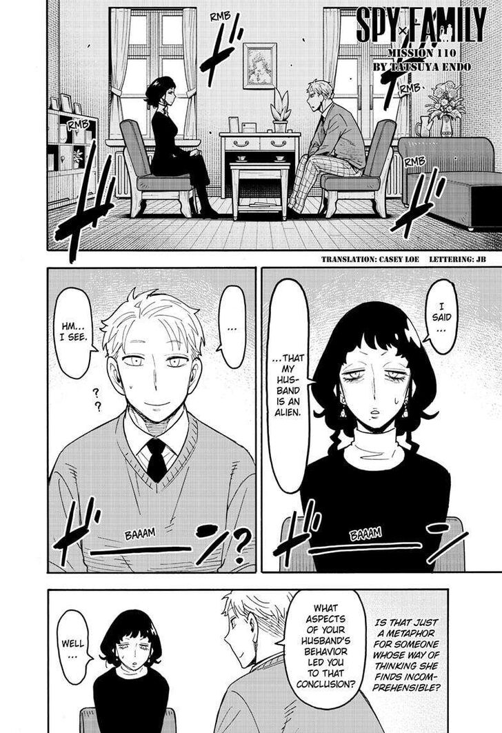Spy X Family Chapter 110 page 1